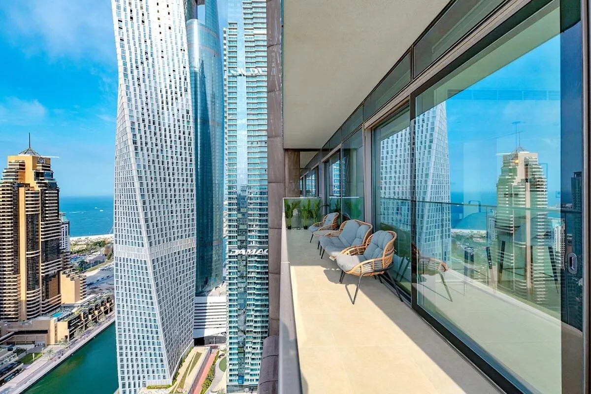 アパート ドバイLuxury Marina Gate 3Br With Stunning Marina Viewsアパートメント アラブ首長国連邦